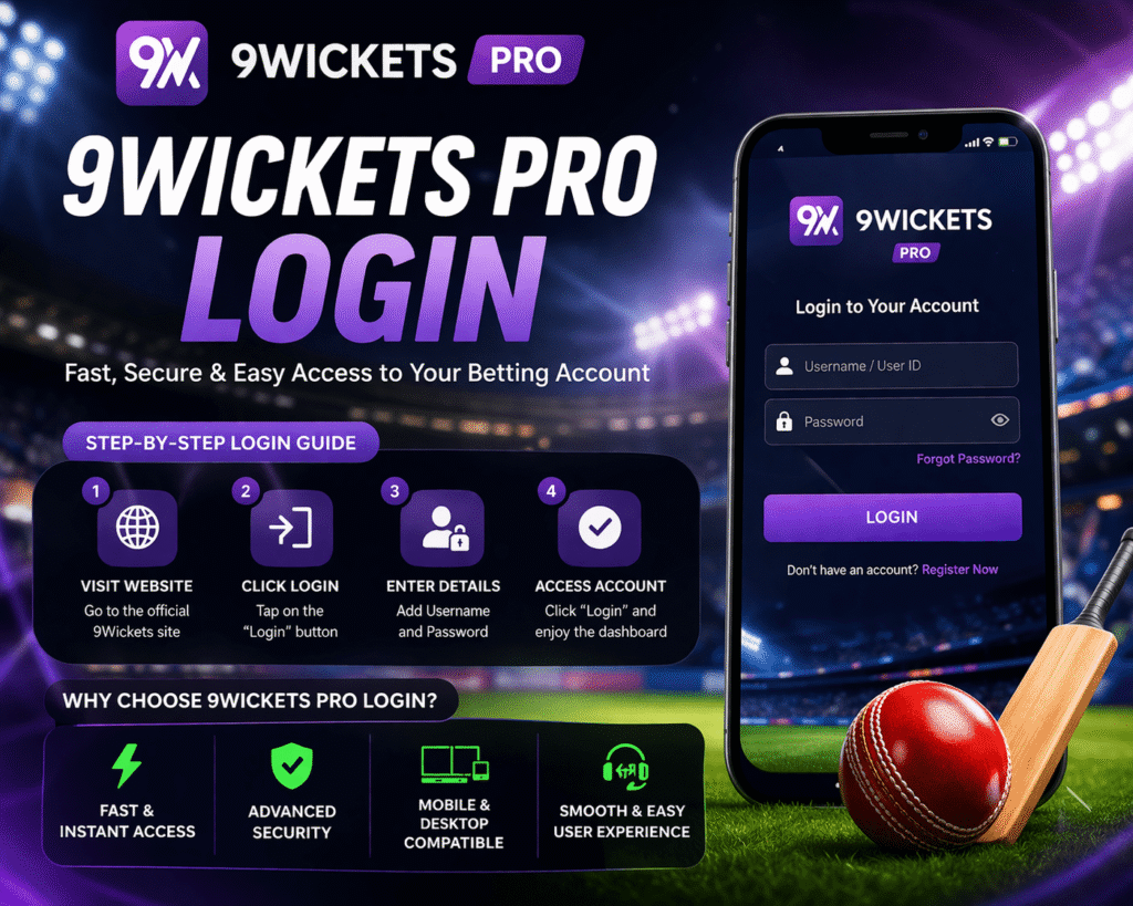 9Wickets Pro login