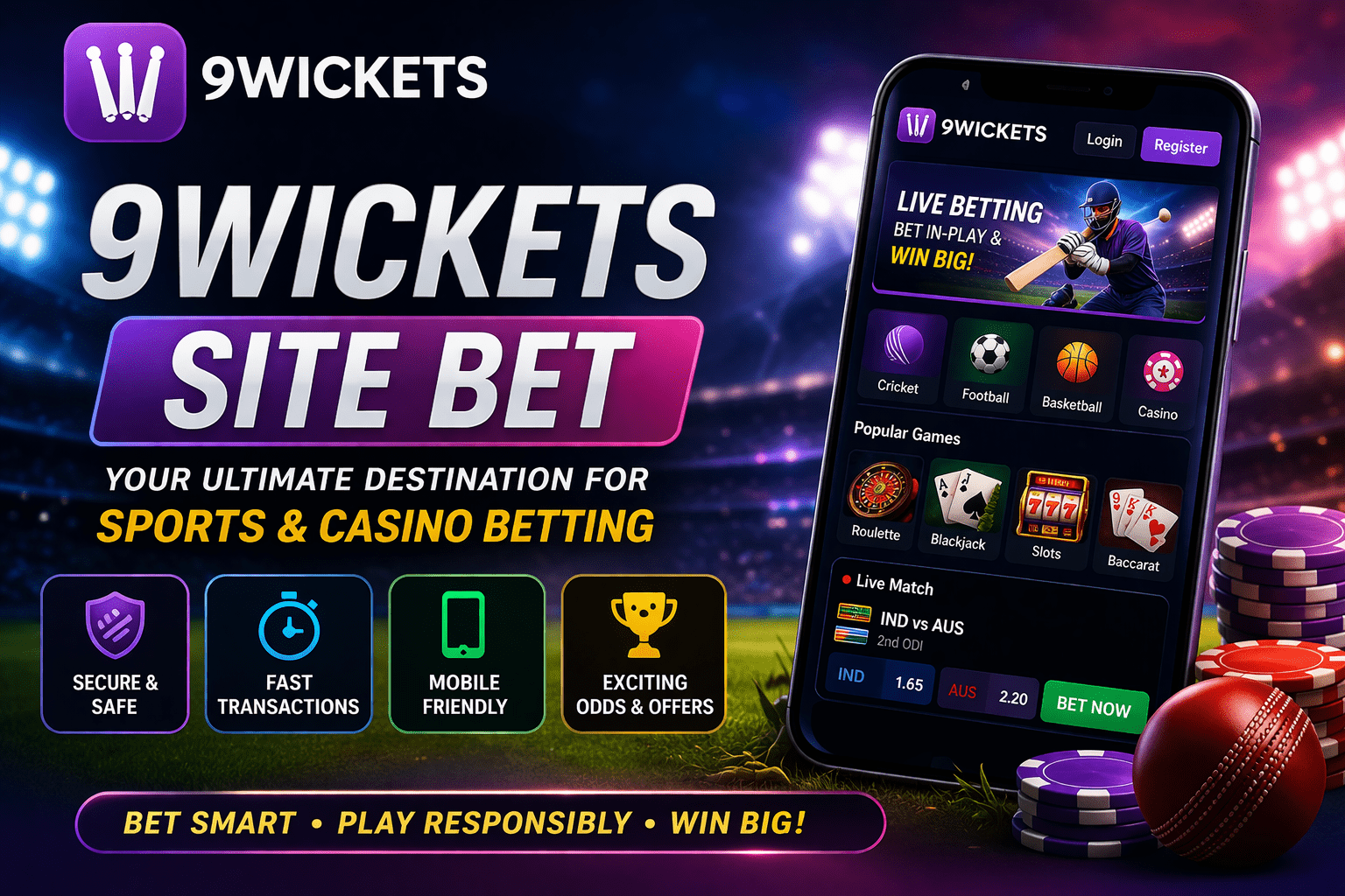 9Wickets Site Bet – Complete Guide to Online Betting, Features