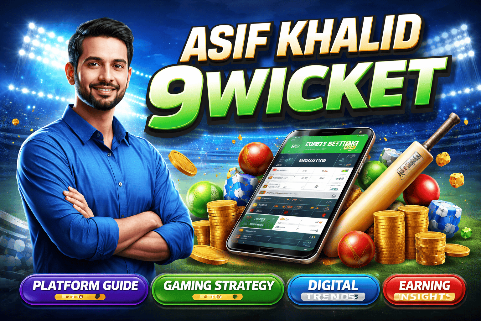 Asif Khalid 9Wicket: Online Gaming Strategy, Platform Overview
