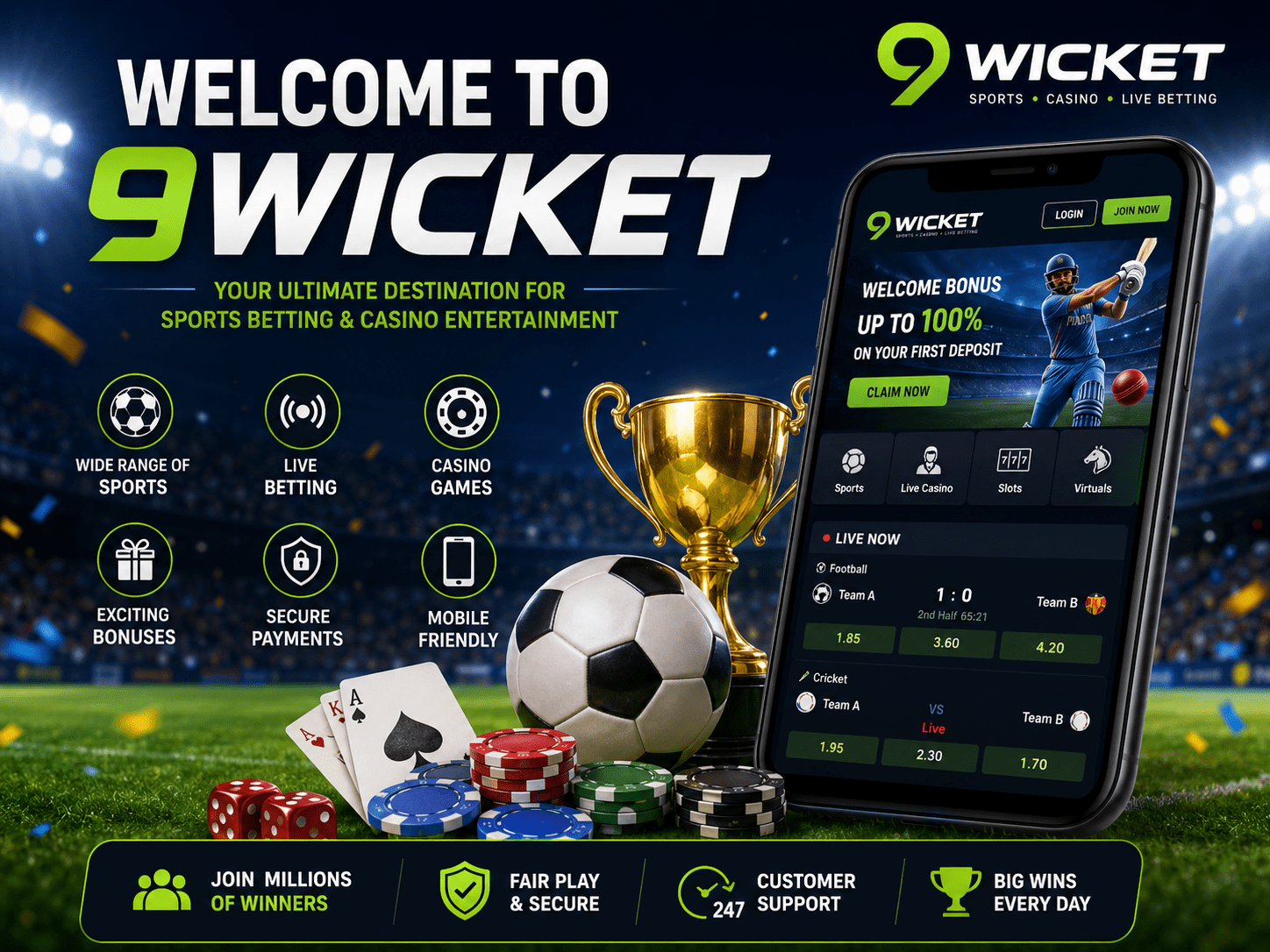 Welcome to 9Wicket: Complete Beginner’s Guide