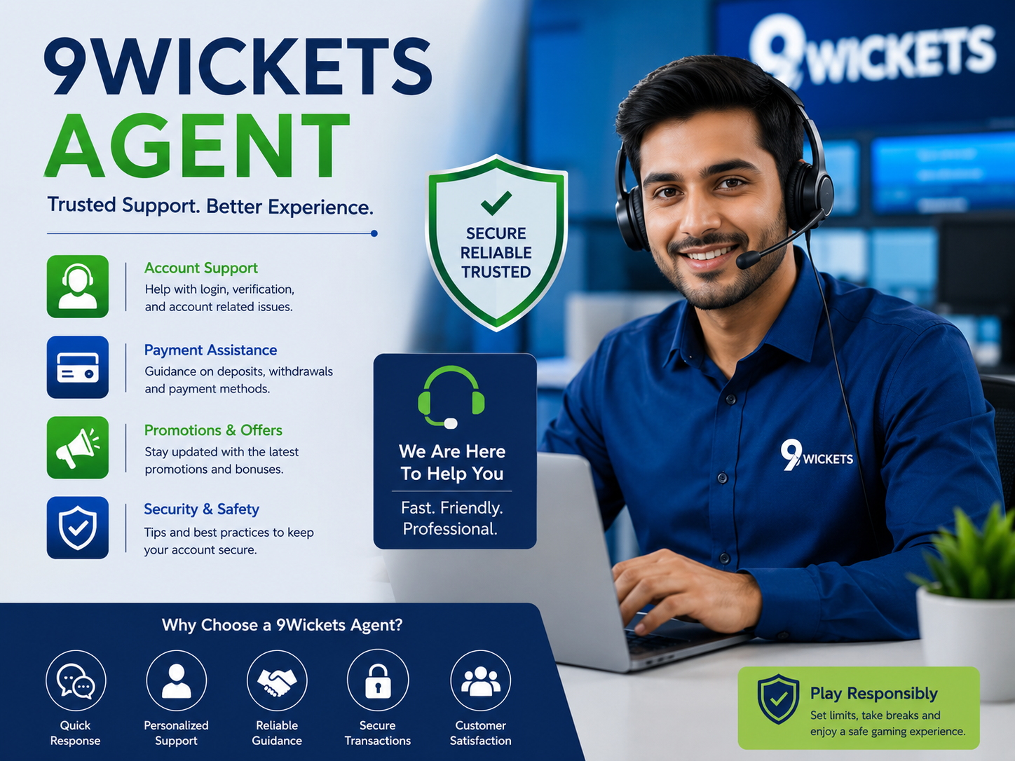 9Wickets Agent Guide: Roles, Safety & Bangladesh Overview