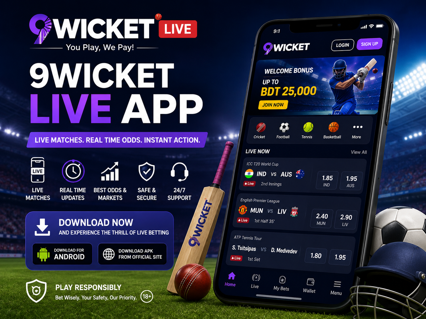 9Wicket Live App: Complete Guide to Download, Login, Features, and Safe Usage