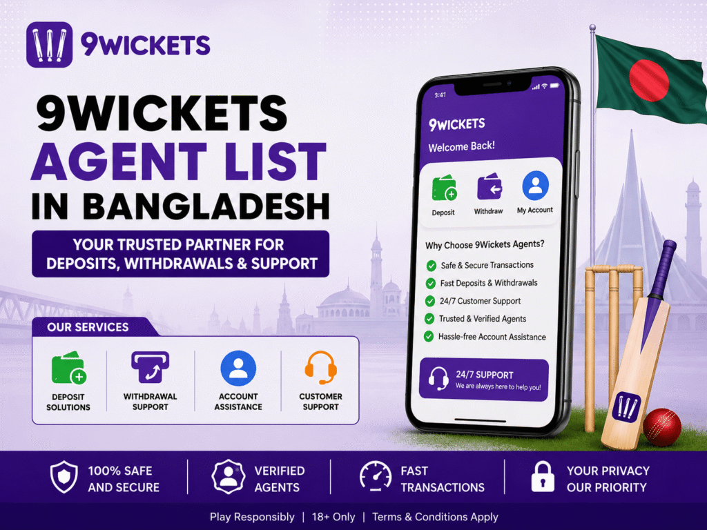 9Wickets Agent List in Bangladesh