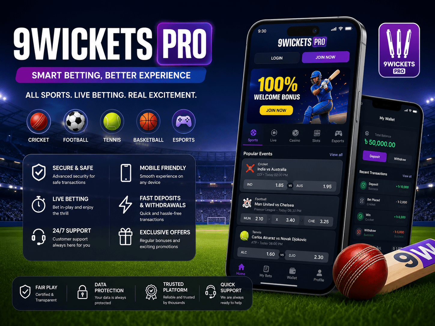 9Wickets Pro in Bangladesh Guide: Features, Account Setup, Security & Legal Information