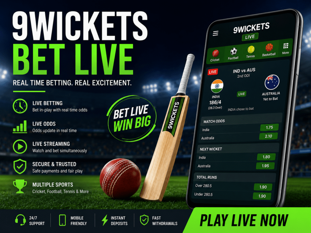 9Wickets Bet Live