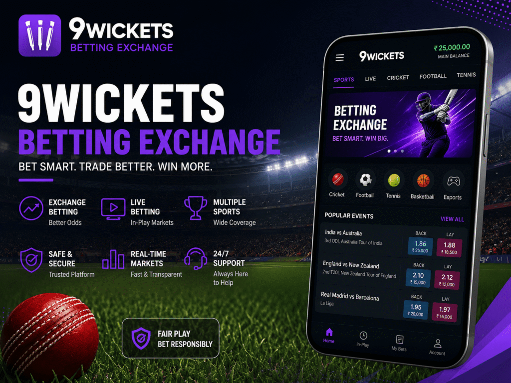 9Wickets Betting Exchange Guide