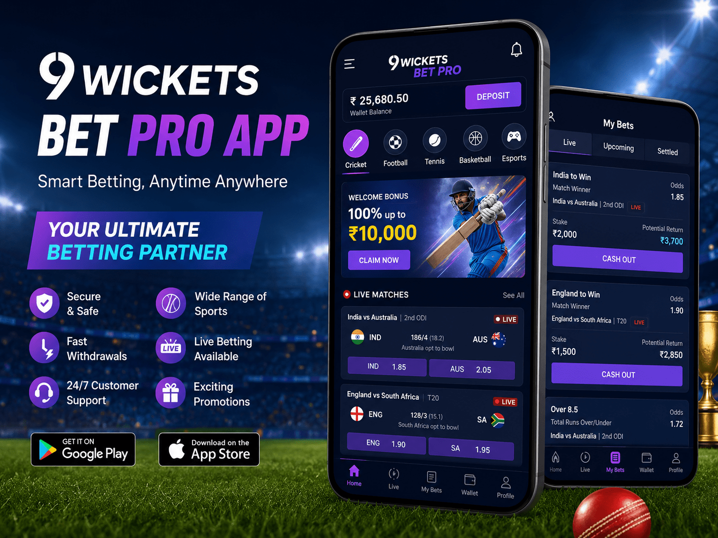 9Wickets Bet Pro App Guide 2026 Features, Login & Tips