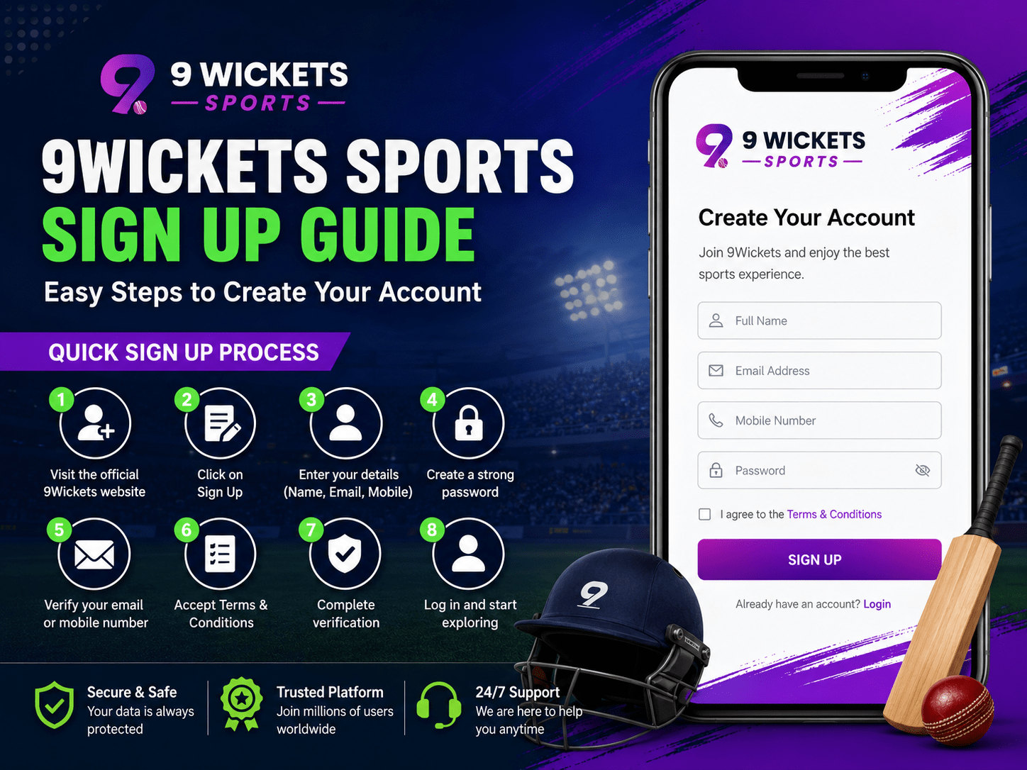 9Wickets Sports Sign Up Guide: Easy Registration Steps