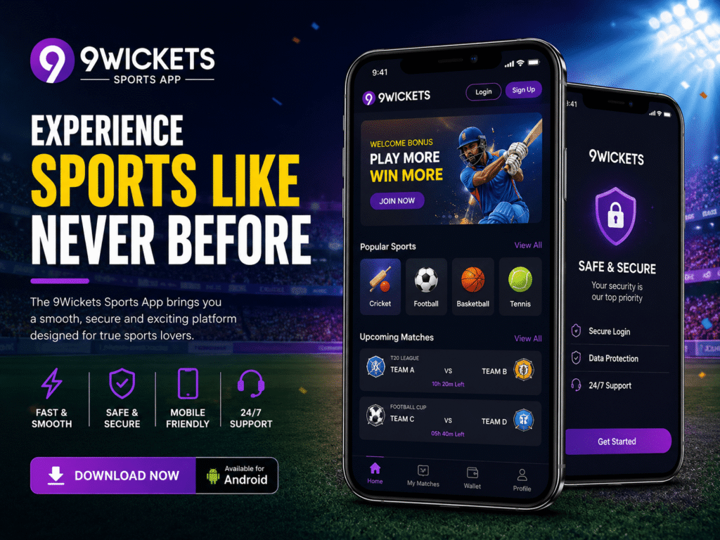 9Wickets Sports App