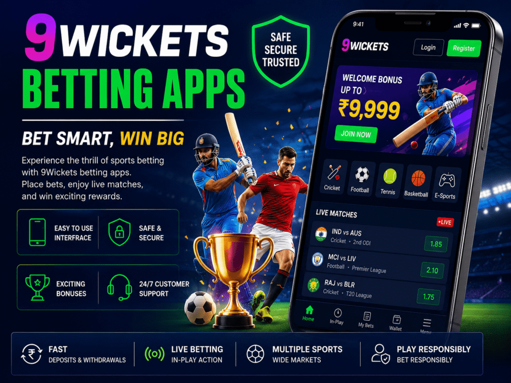 9Wickets Betting Apps