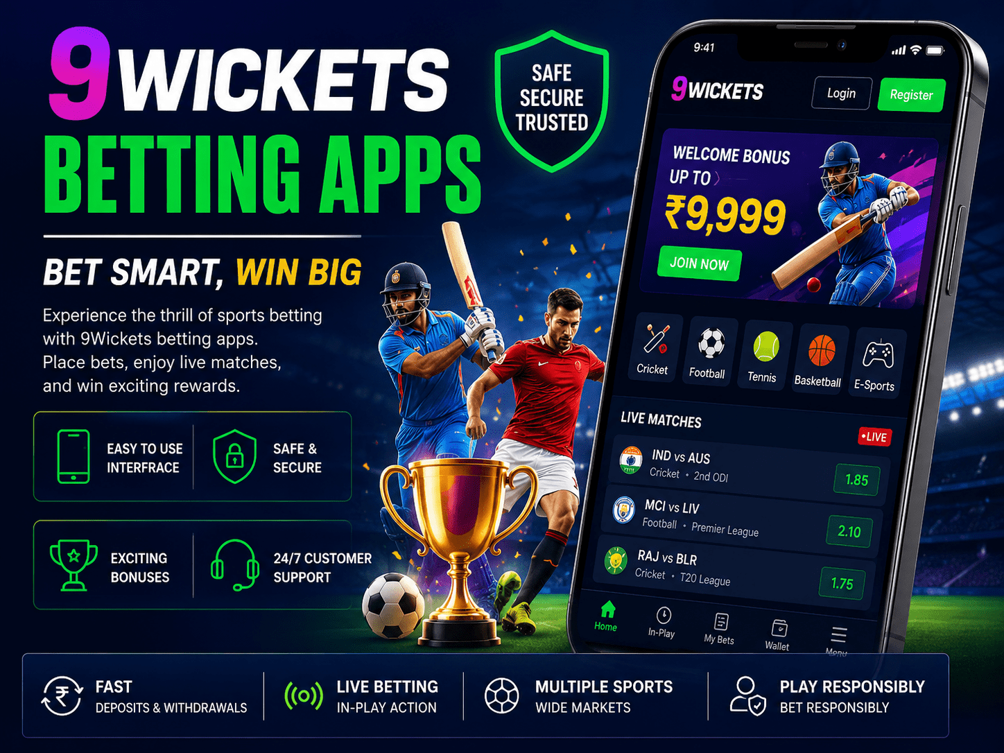 9Wickets Betting Apps: The Ultimate Guide for BD Cricket Bettors