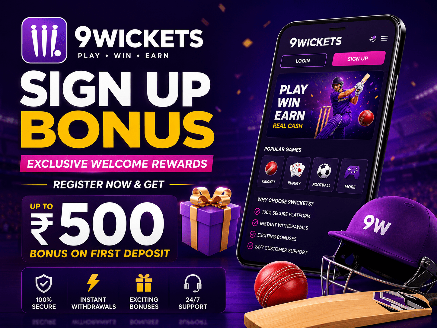 9Wickets Sign Up Bonus: Complete Guide to Welcome Rewards
