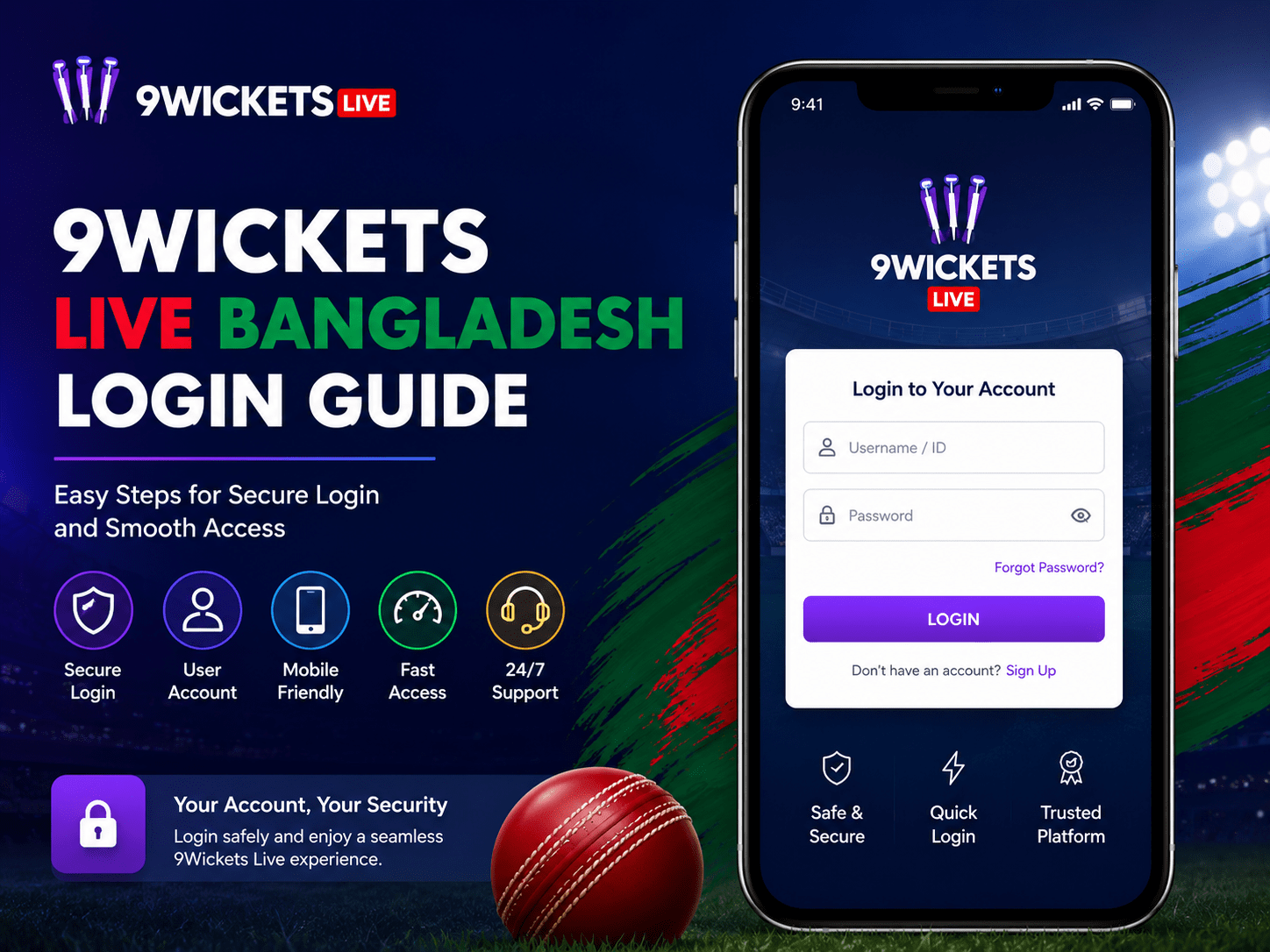 9Wickets Live Bangladesh Login Access and Secure Account Entry