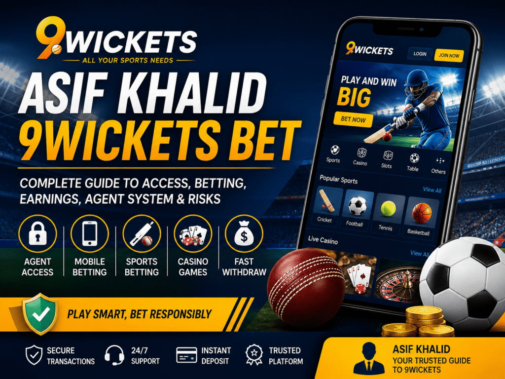 Asif Khalid 9Wickets Bet
