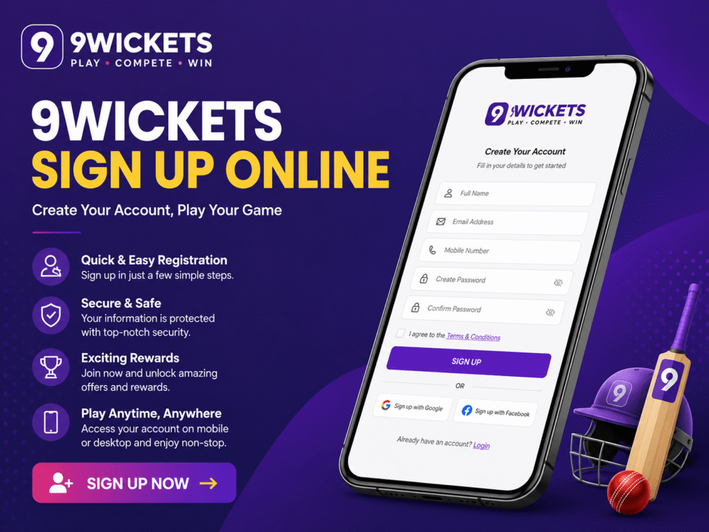 9Wicket Sign Up Online