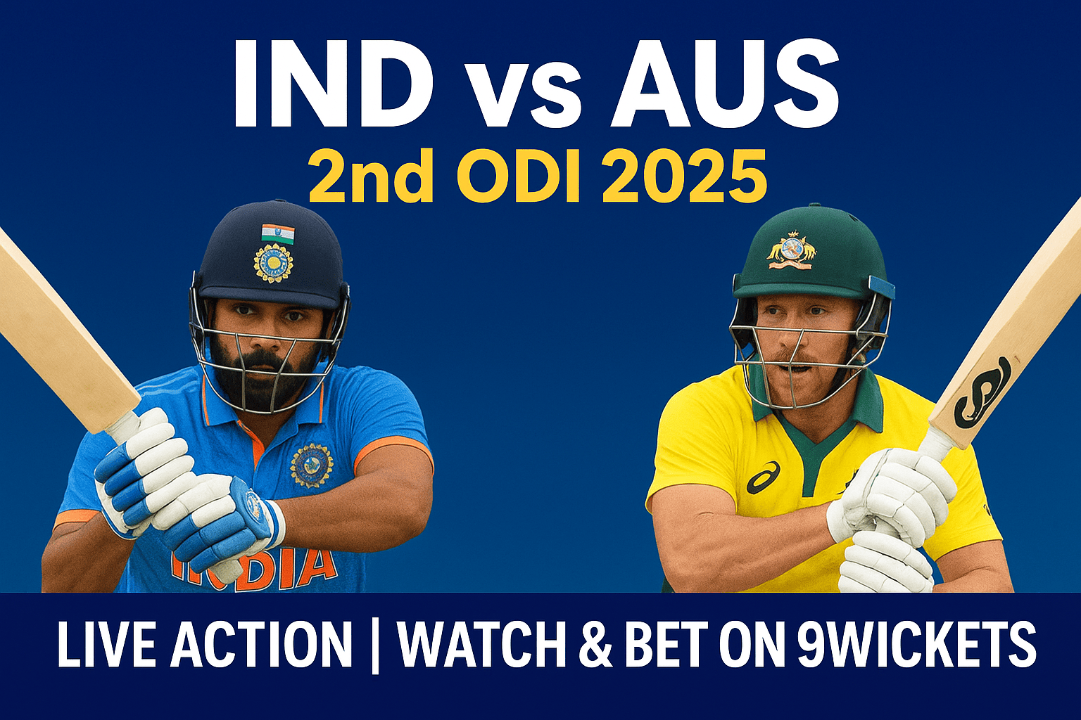Australia vs India 2nd ODI 2025
