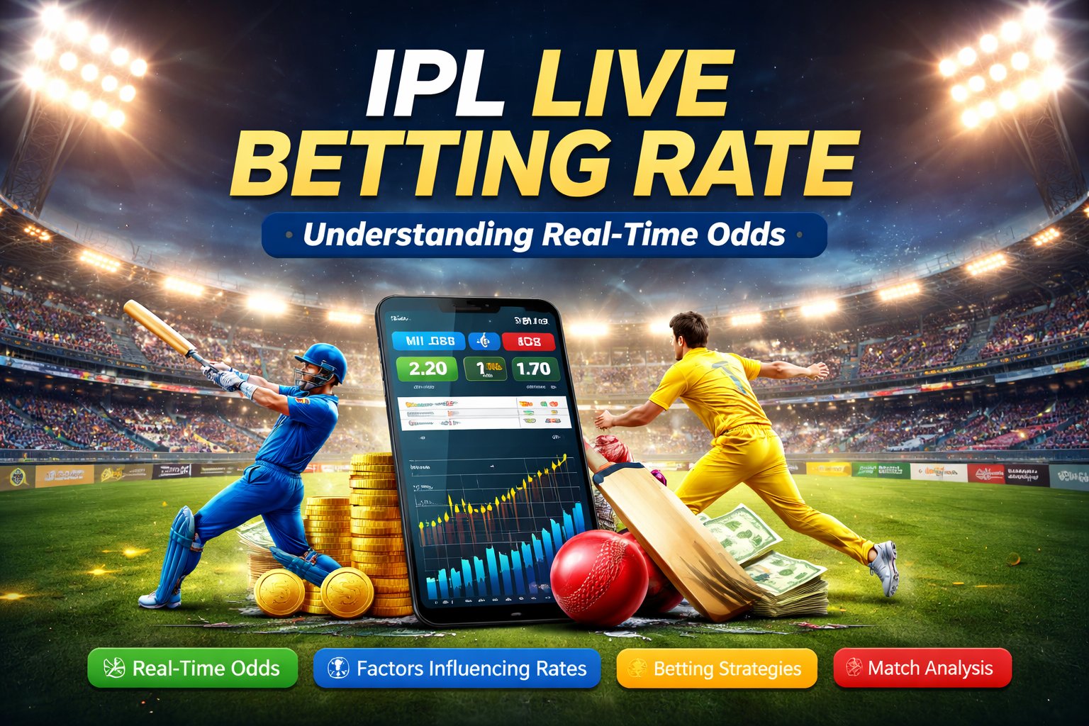 IPL Live Betting Rate How Odds Work in IPL Matches