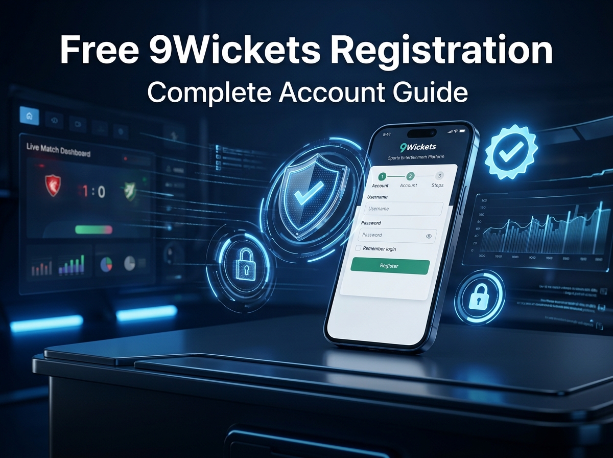 Free 9Wickets Registration Guide: Steps & Tips