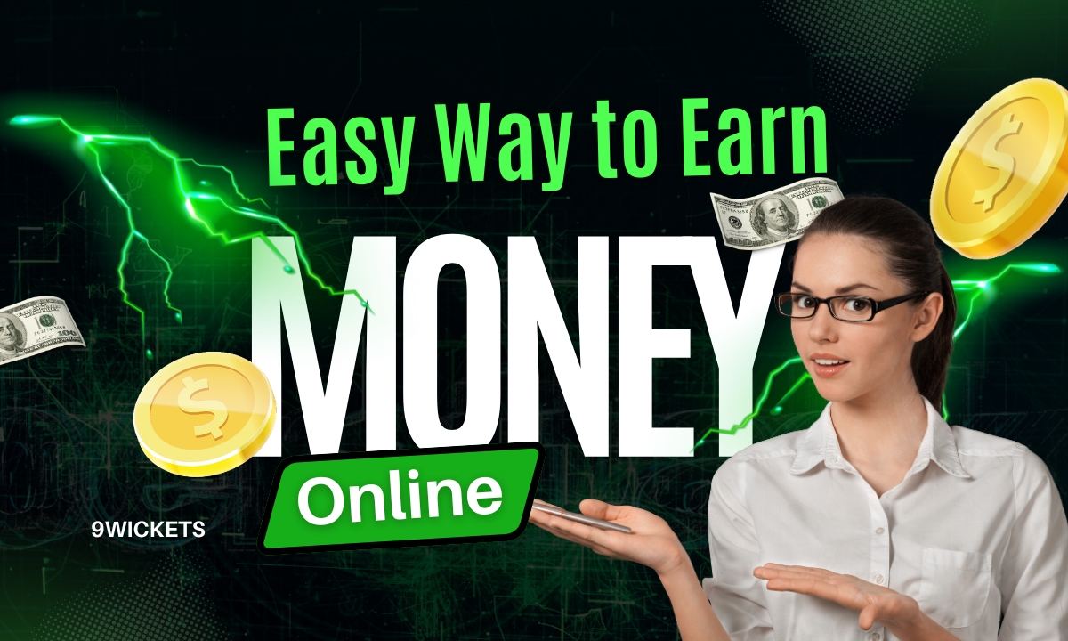 Easy Way to Earn Money with 9Wickets | 2025 Earning Guide