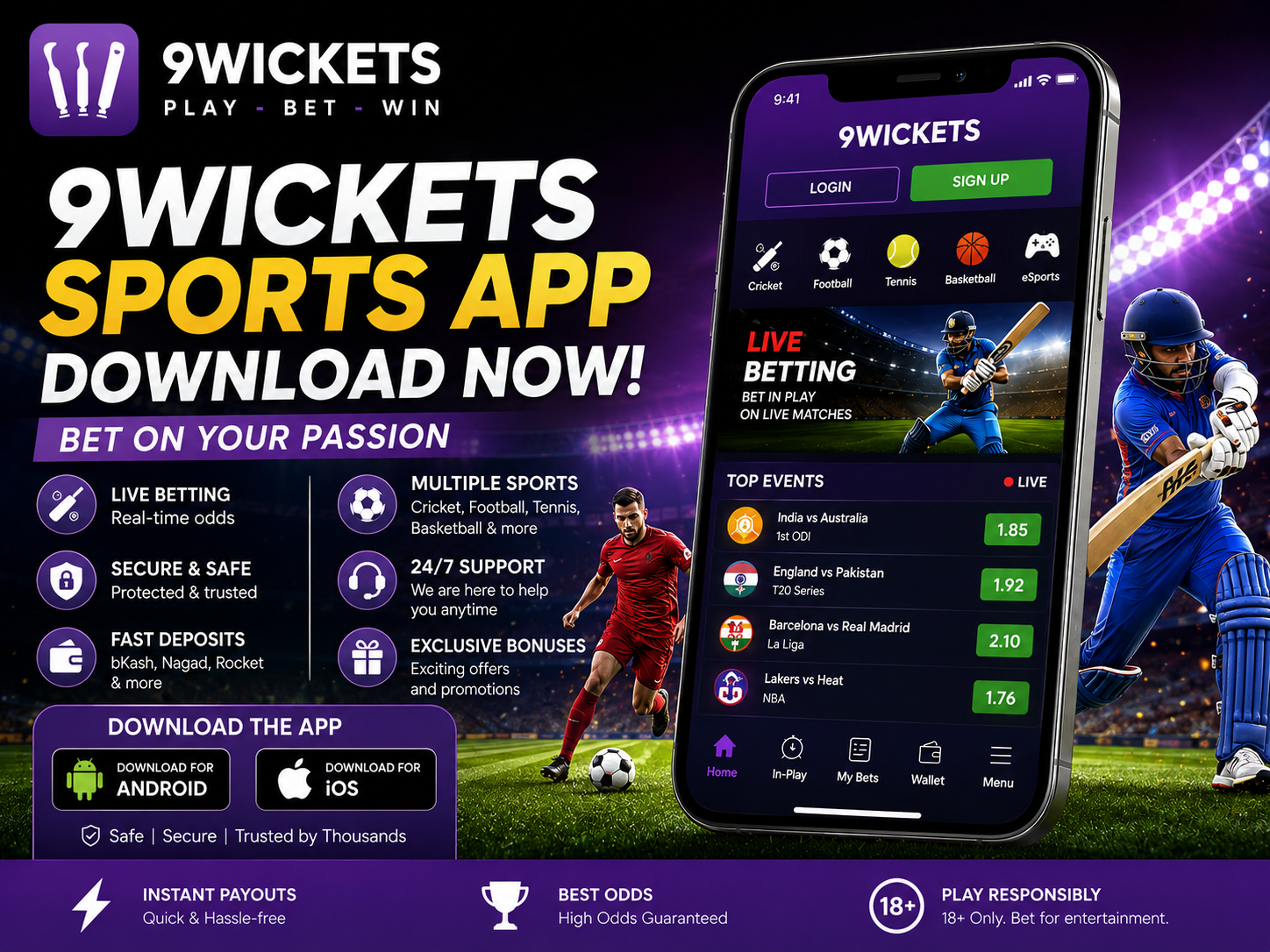 9Wickets Sports App Download & Mobile Betting Guide for Users