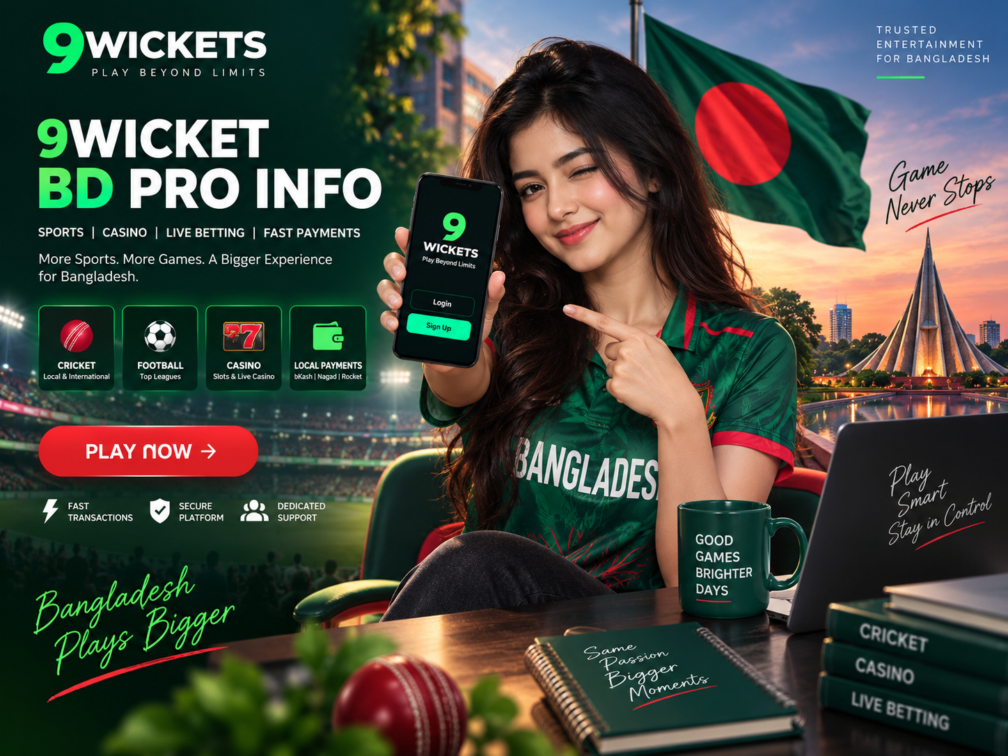 9Wicket BD Pro Info: What Players Should Know Before Bet
