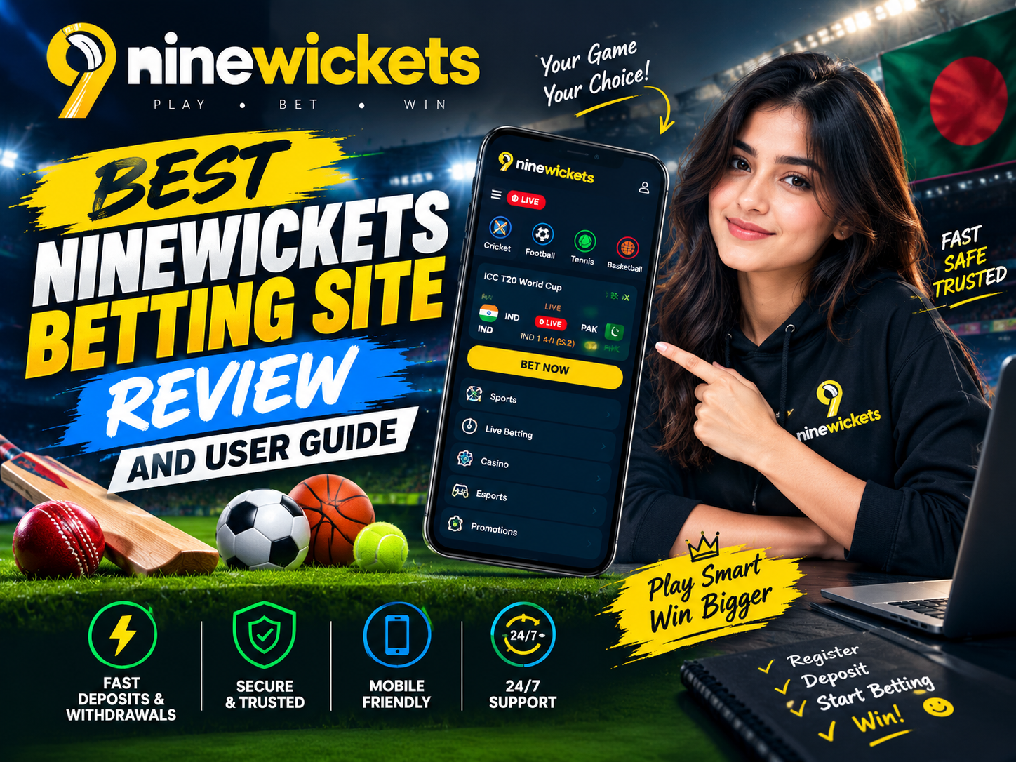 Best Ninewickets Betting Site Review: Features and Guide