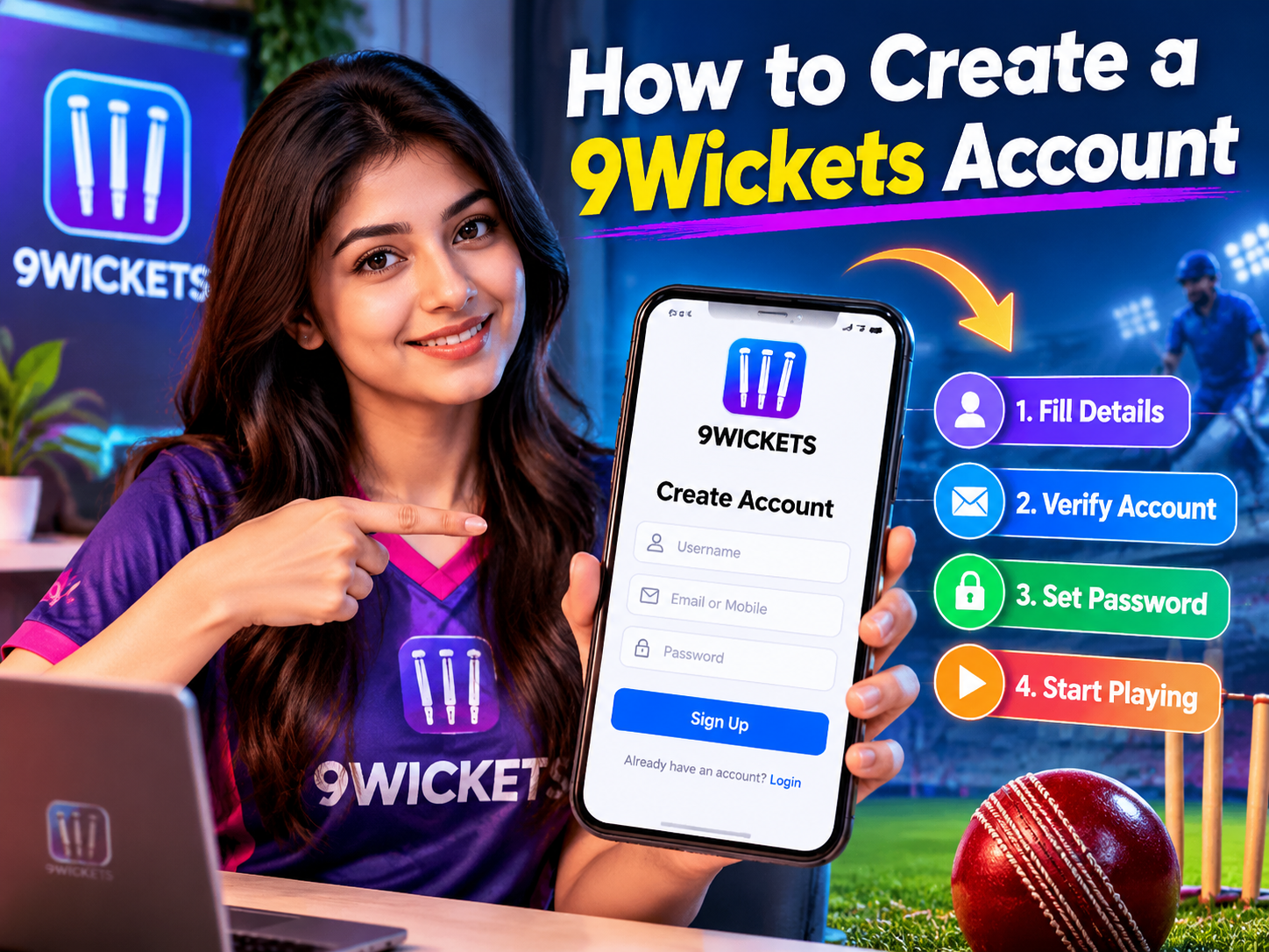 How to Create a 9Wickets Account: Complete Signup Guide
