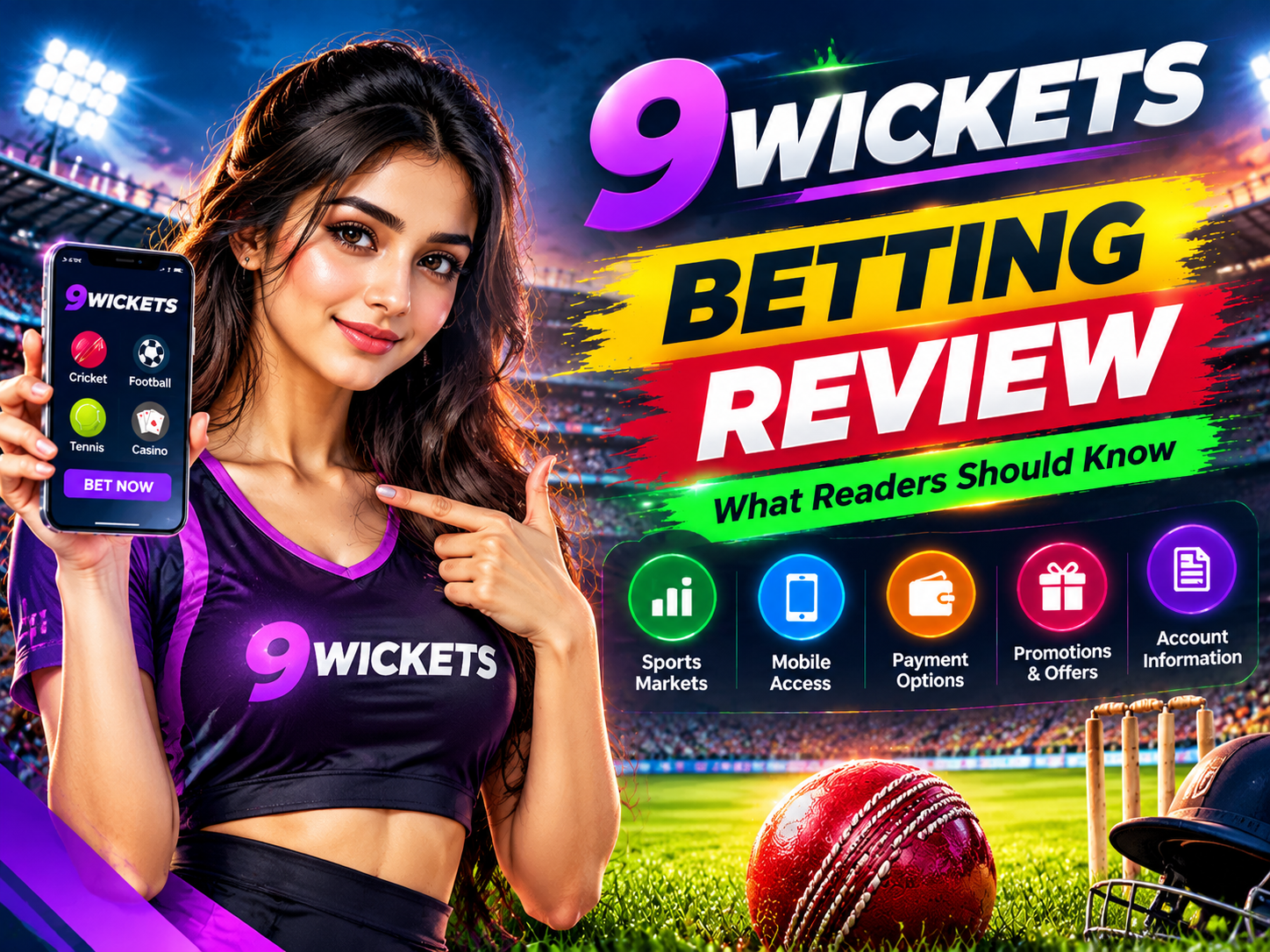 9Wickets Betting Review: Features, Sports & App Guide