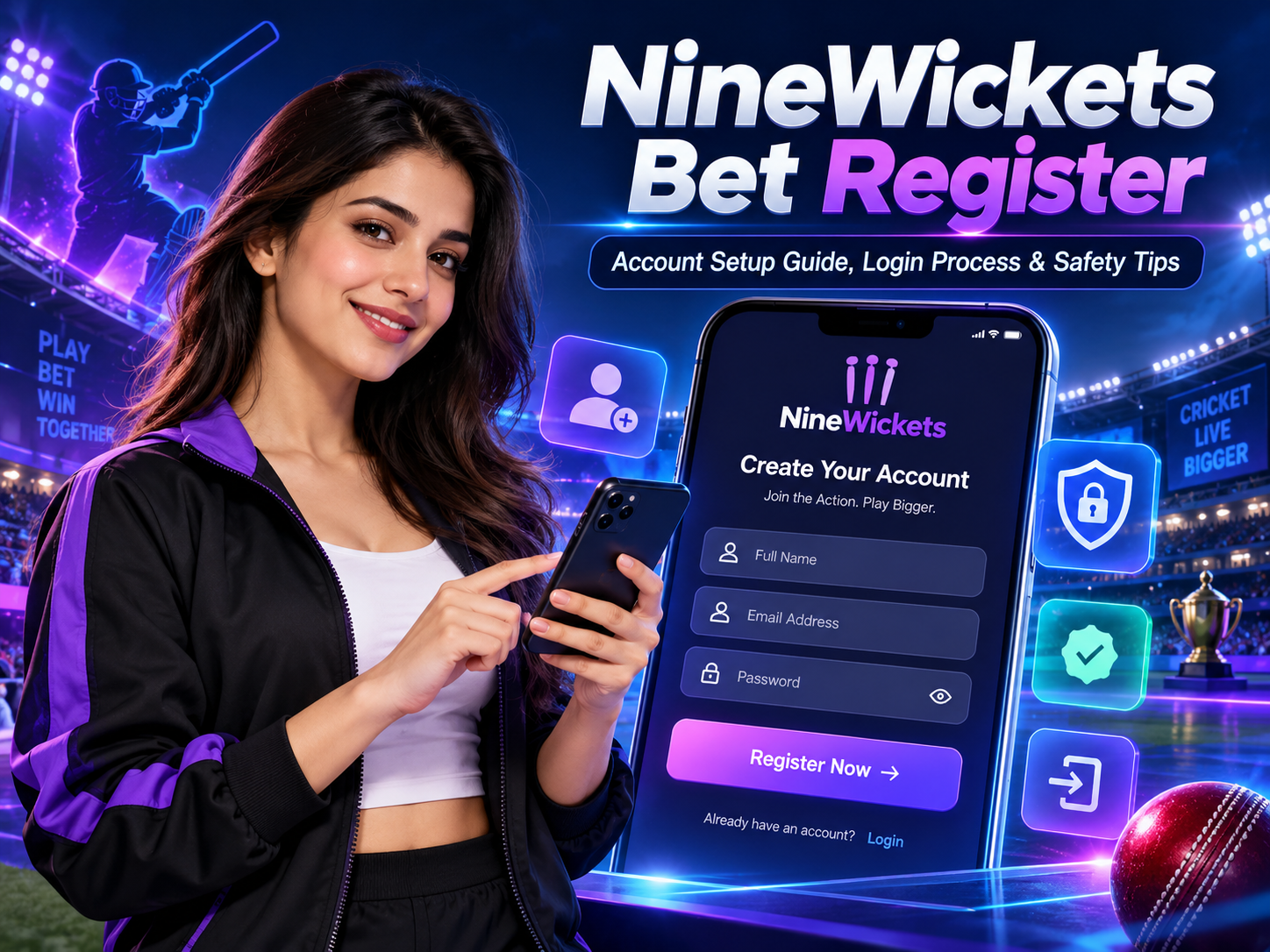 NineWickets Bet Register Guide: Account Setup Details